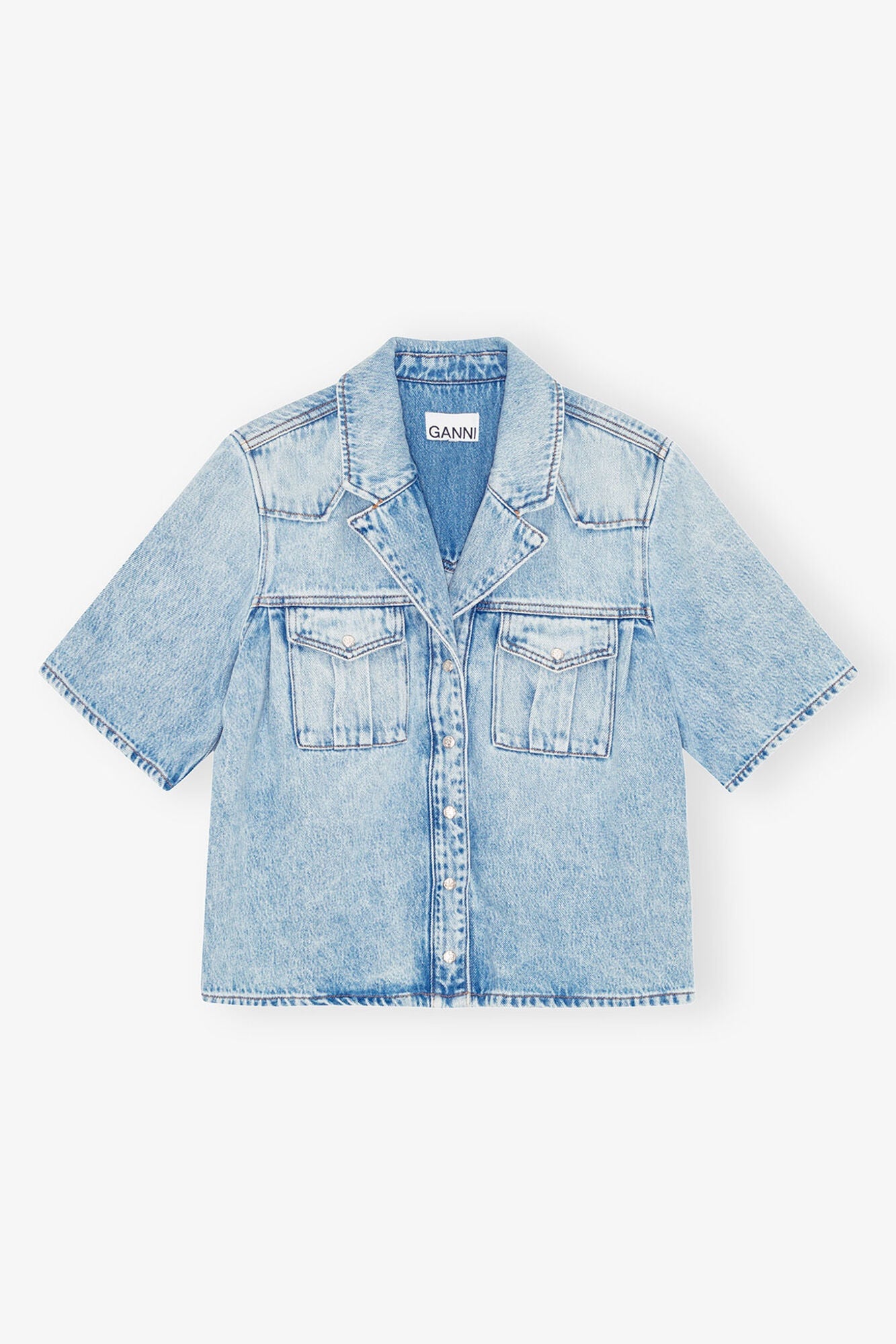 Denim Shirt | Light Blue Stone