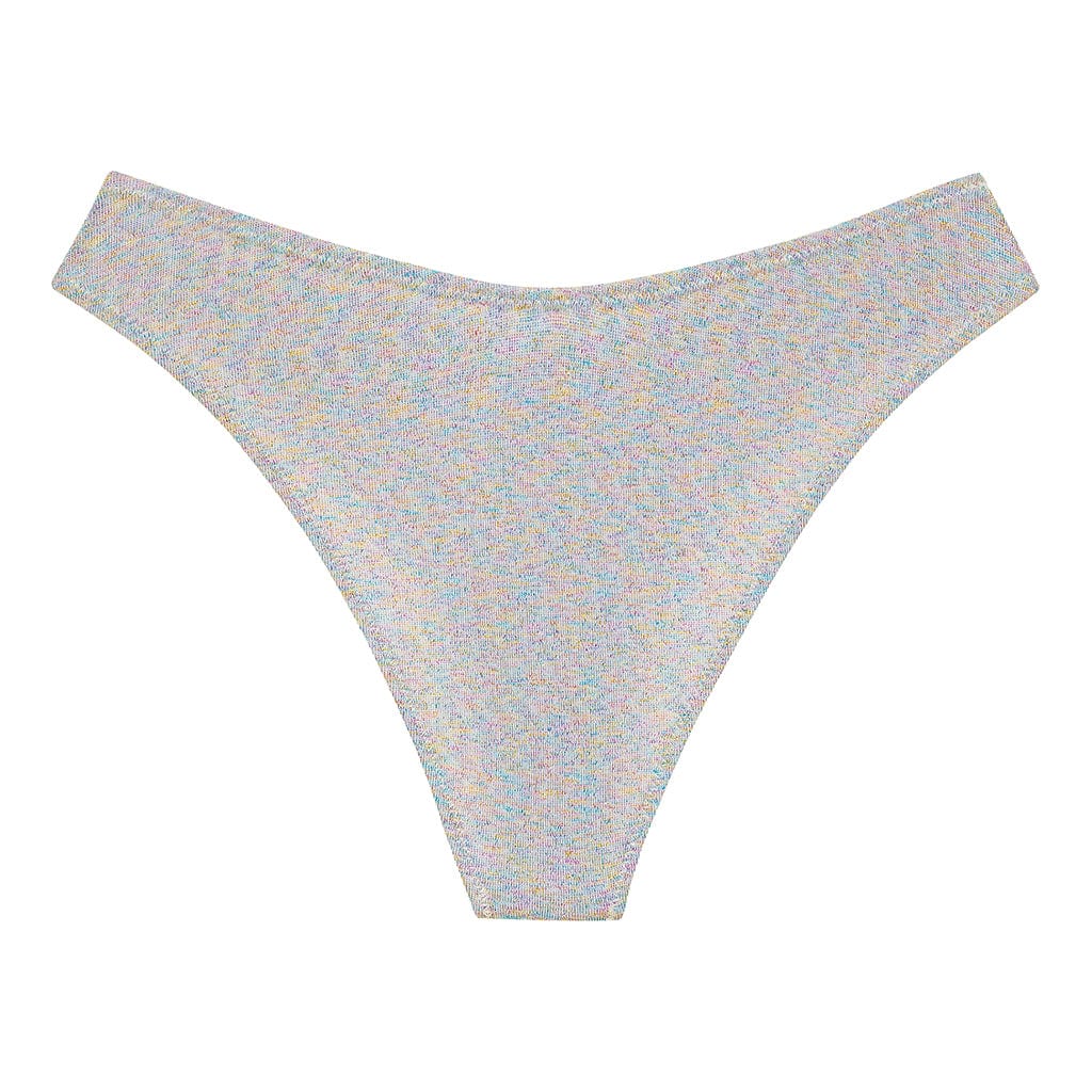 Lulu (Zig-Zag Stitch) Bikini Bottom | Disco Sparkle