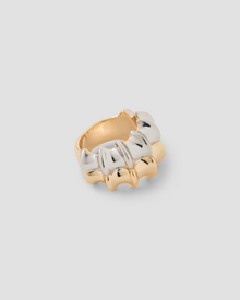 Double Murphy Ring ring - front view | gold rings