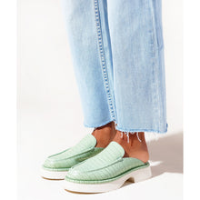 Duncan Backless Loafer Slide | Jade