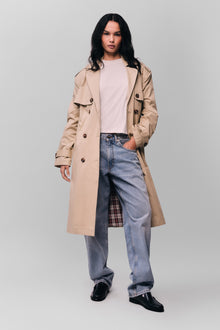 Womens | Classic Trench Coat | Khaki