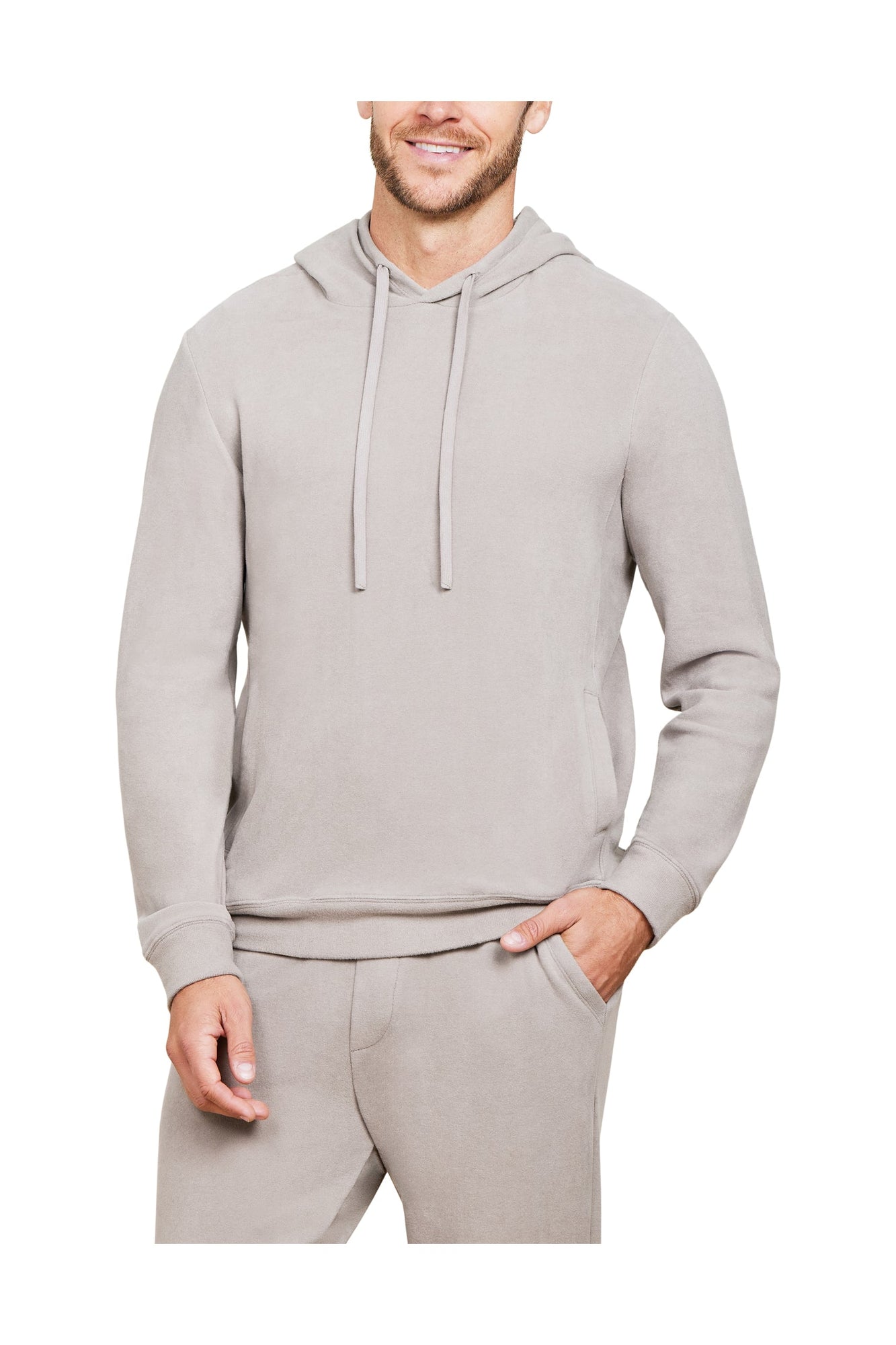 Mens | Malibu Collection Brushed Fleece Hoodie | Nickel