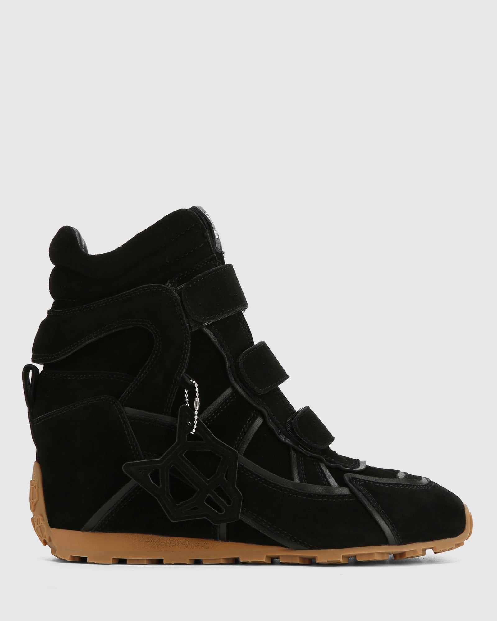Womens | Element Suede Sneaker | Black