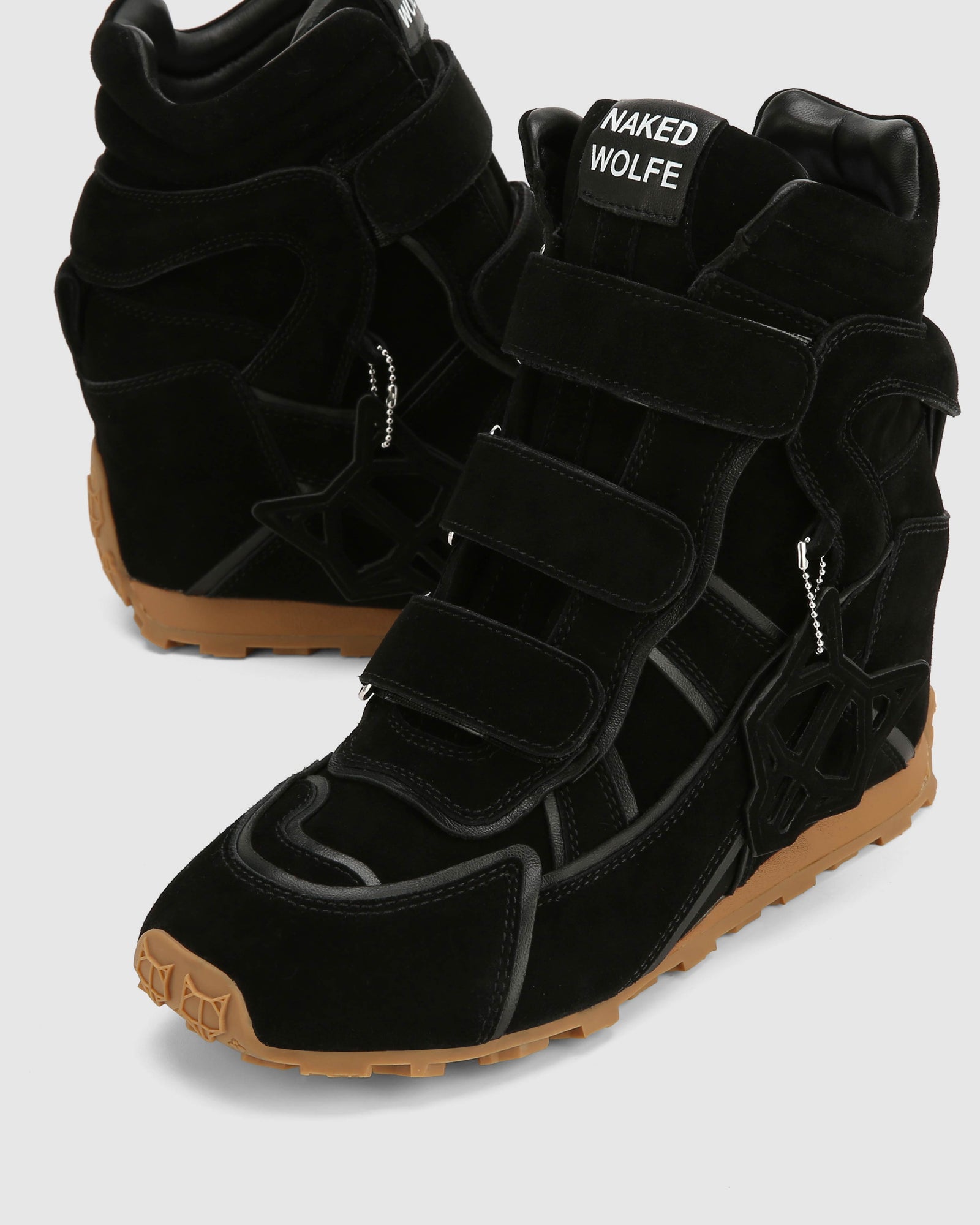 Womens | Element Suede Sneaker | Black