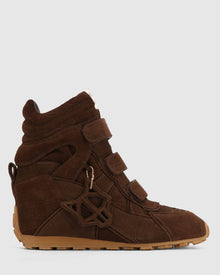 Womens | Element Croc Suede Sneaker | Brown