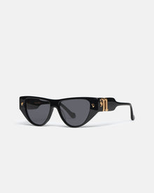 Emme Bio-Plastic Cat-Eye Sunglasses | Black