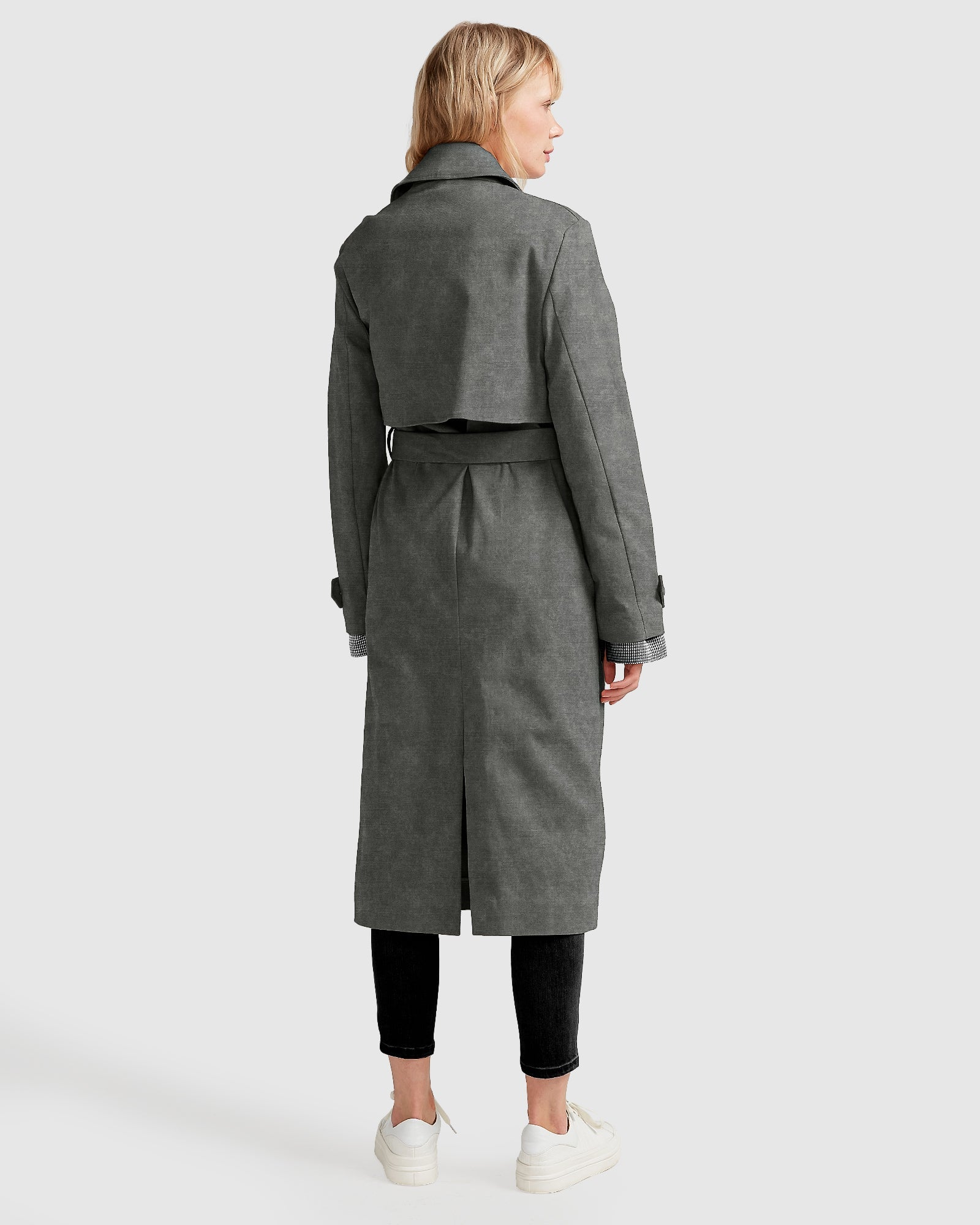 Empirical City Trench Coat | Women | Washed Black