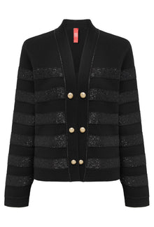 Buttoned Jacket | Black