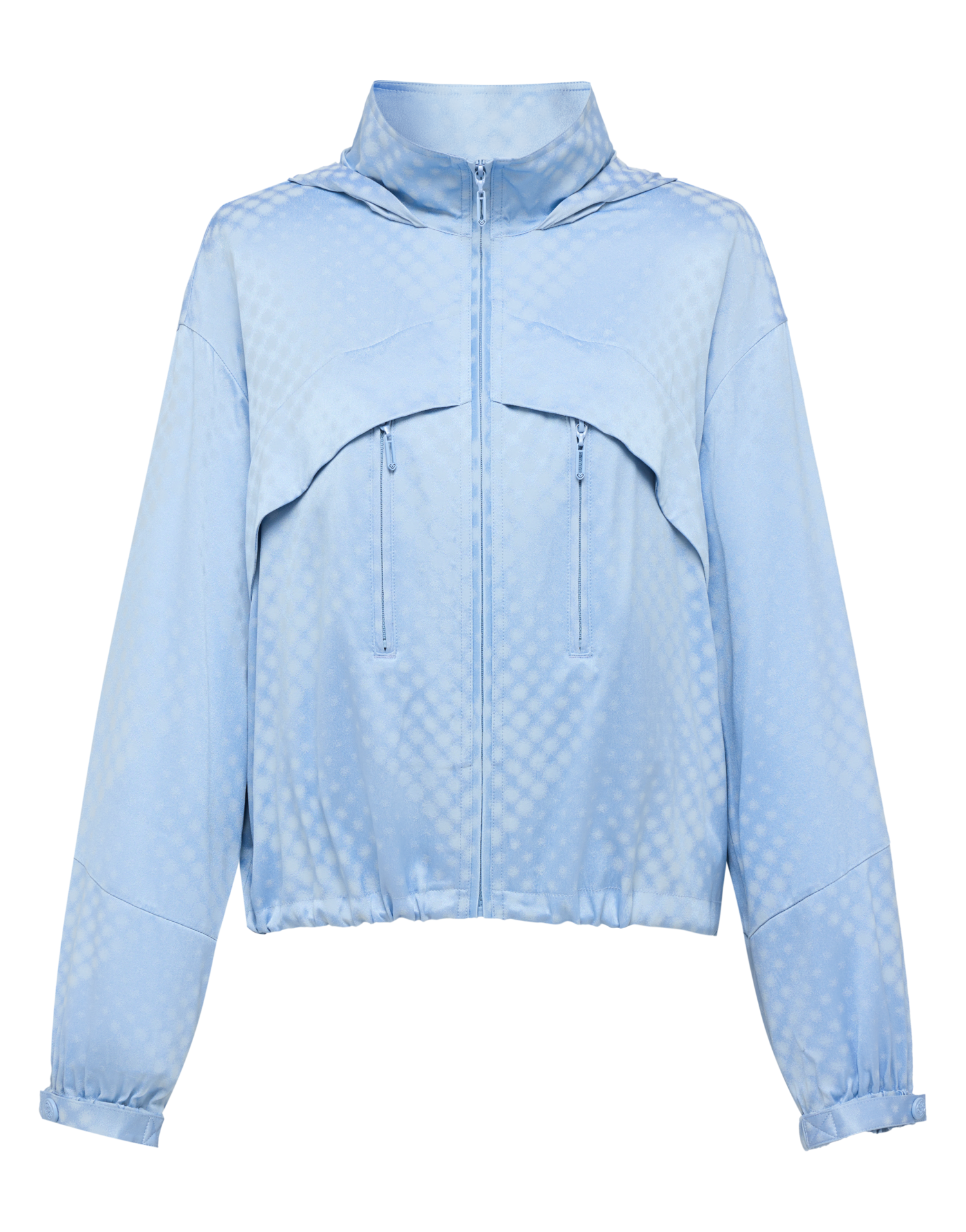 Stand-up Collar Sun Protection Jacket | Blue