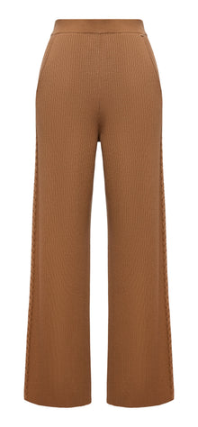 Pleated Trousers | Brown
