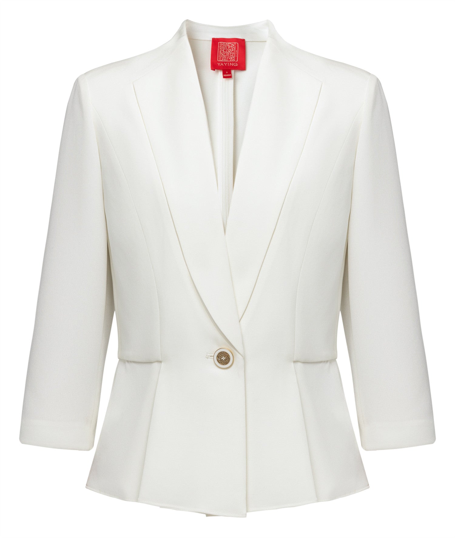 Heavyweight Silk Jacket | White