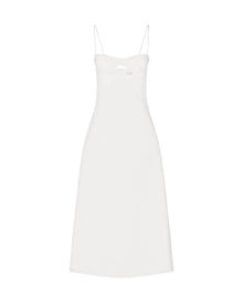 Ether Cutout Midi Dress | Ivory