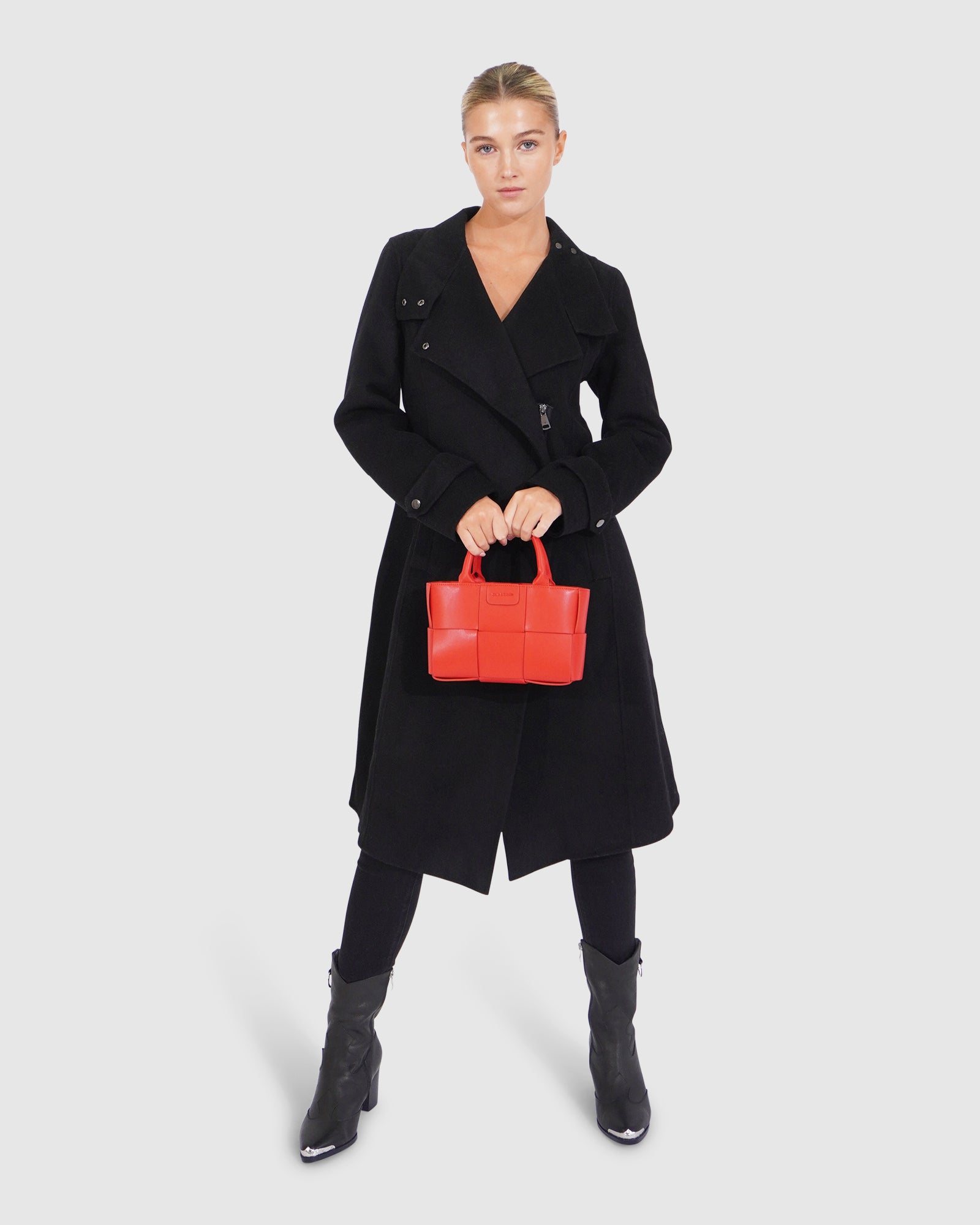 Envy Me Zipped Coat | Women | Black