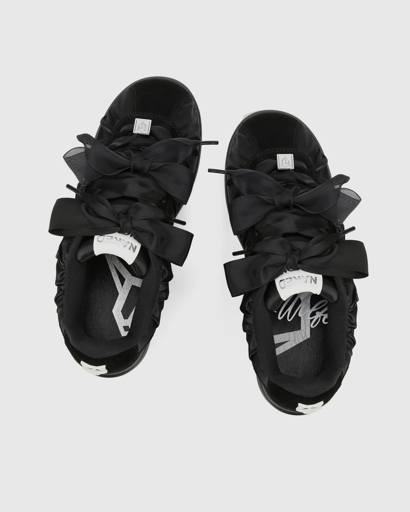 Womens | Expensed Satin Sneaker | Black