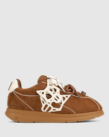 Womens | Expense Hairy Suede Sneaker | Tan