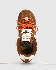 Womens | Expense Hairy Suede Sneaker | Tan