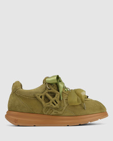 Womens | Expense Suede Sneaker | Khaki