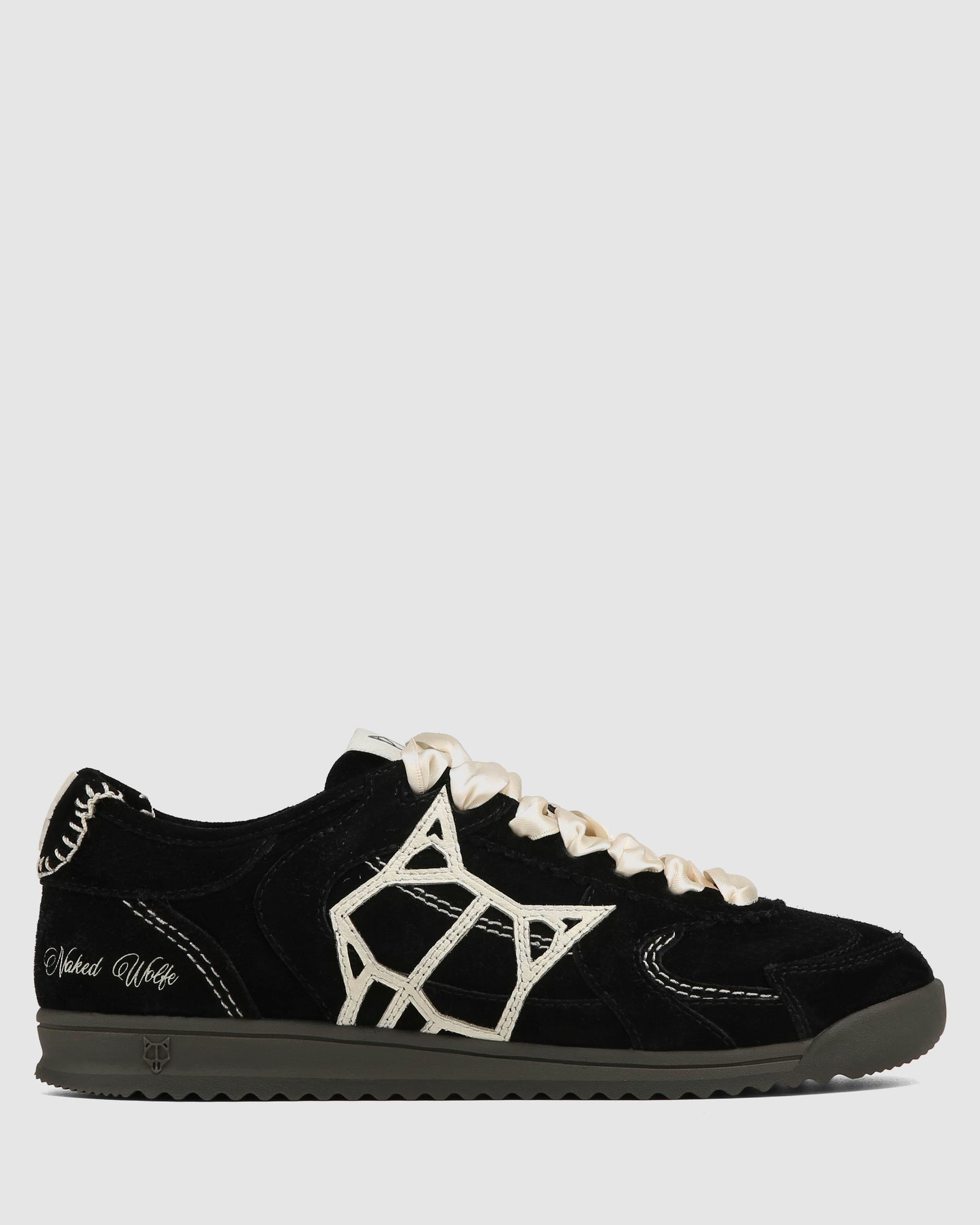 Womens | Exposure Suede Sneaker | Black
