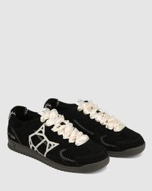 Womens | Exposure Suede Sneaker | Black