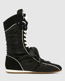 Womens | Extreme Satin Sneaker | Black