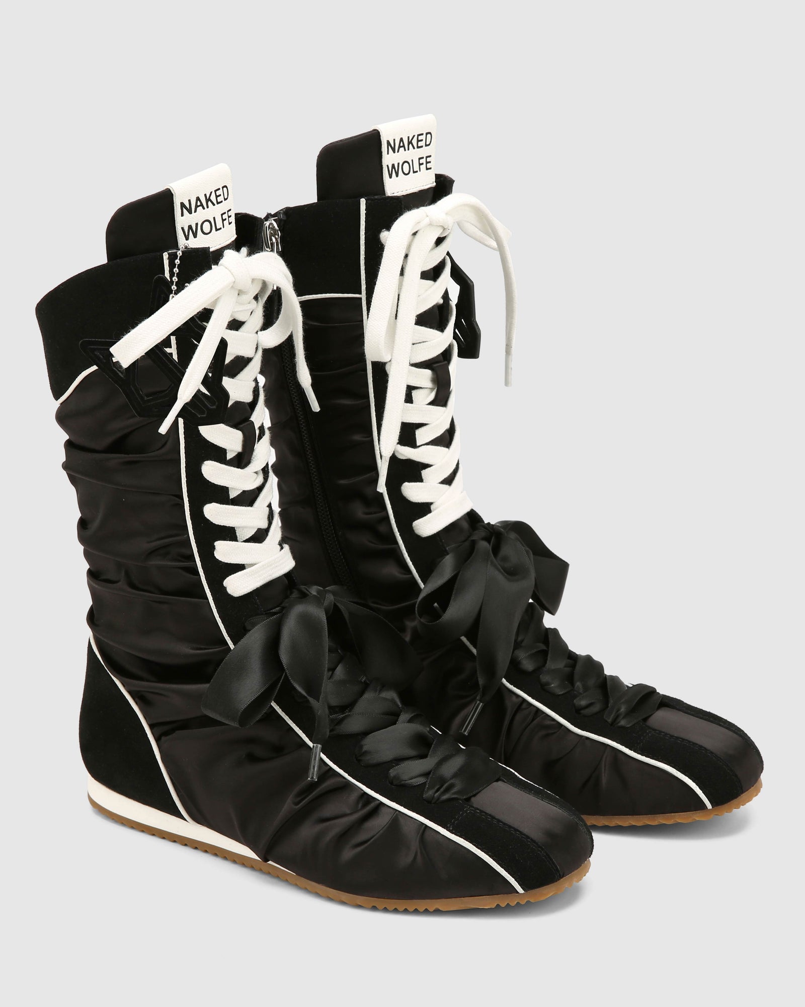 Womens | Extreme Satin Sneaker | Black