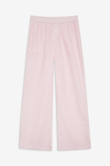 Easy Poplin Sleep Pant in Pink Stripe
