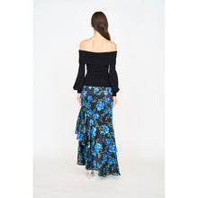 Eden Skirt | Sapphire Poinsettia