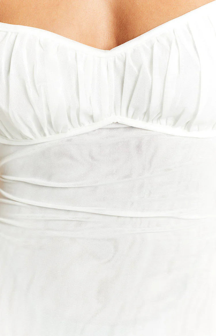 Elysium Maxi Dress | White