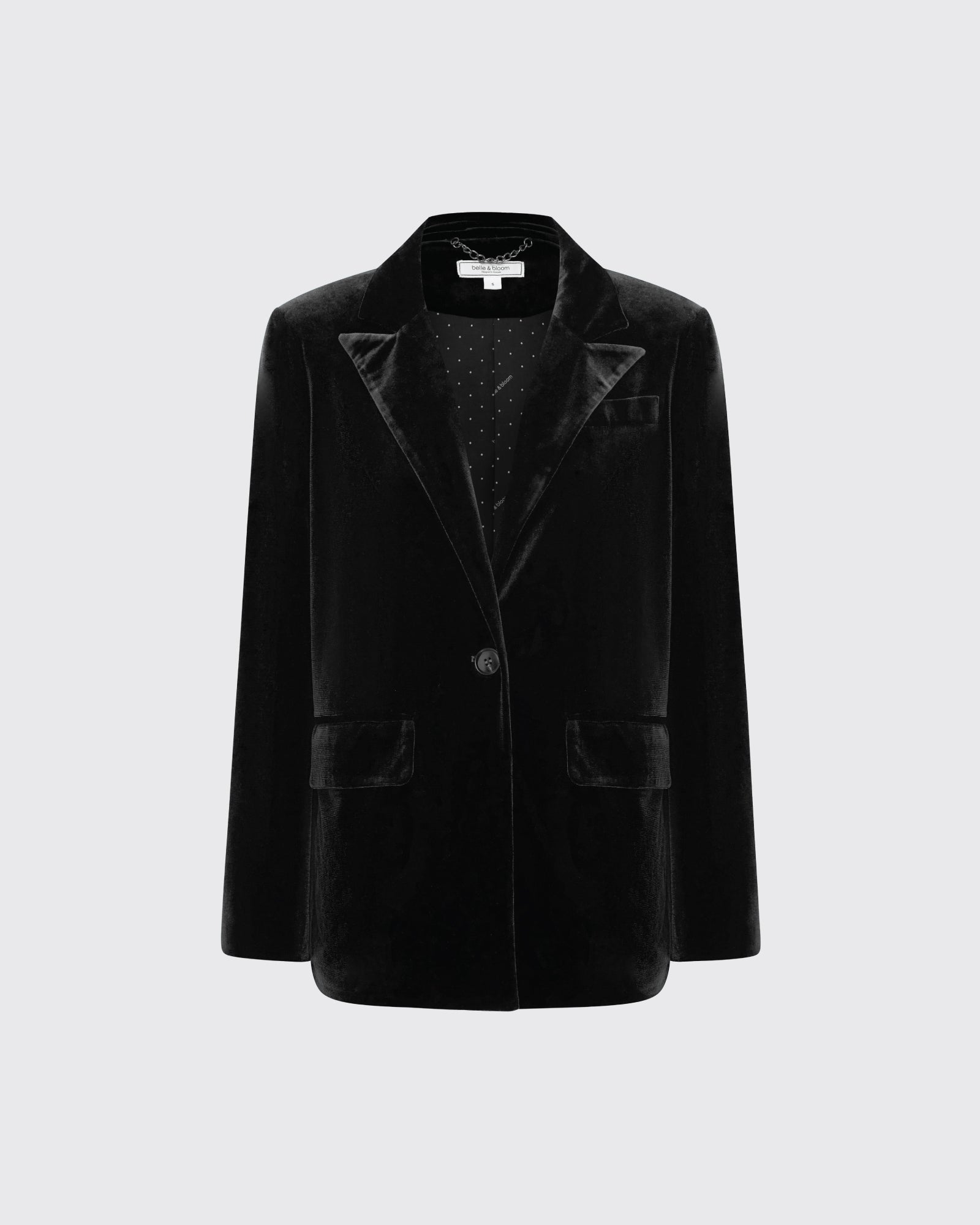 Eternity Velvet Blazer | Women | Black