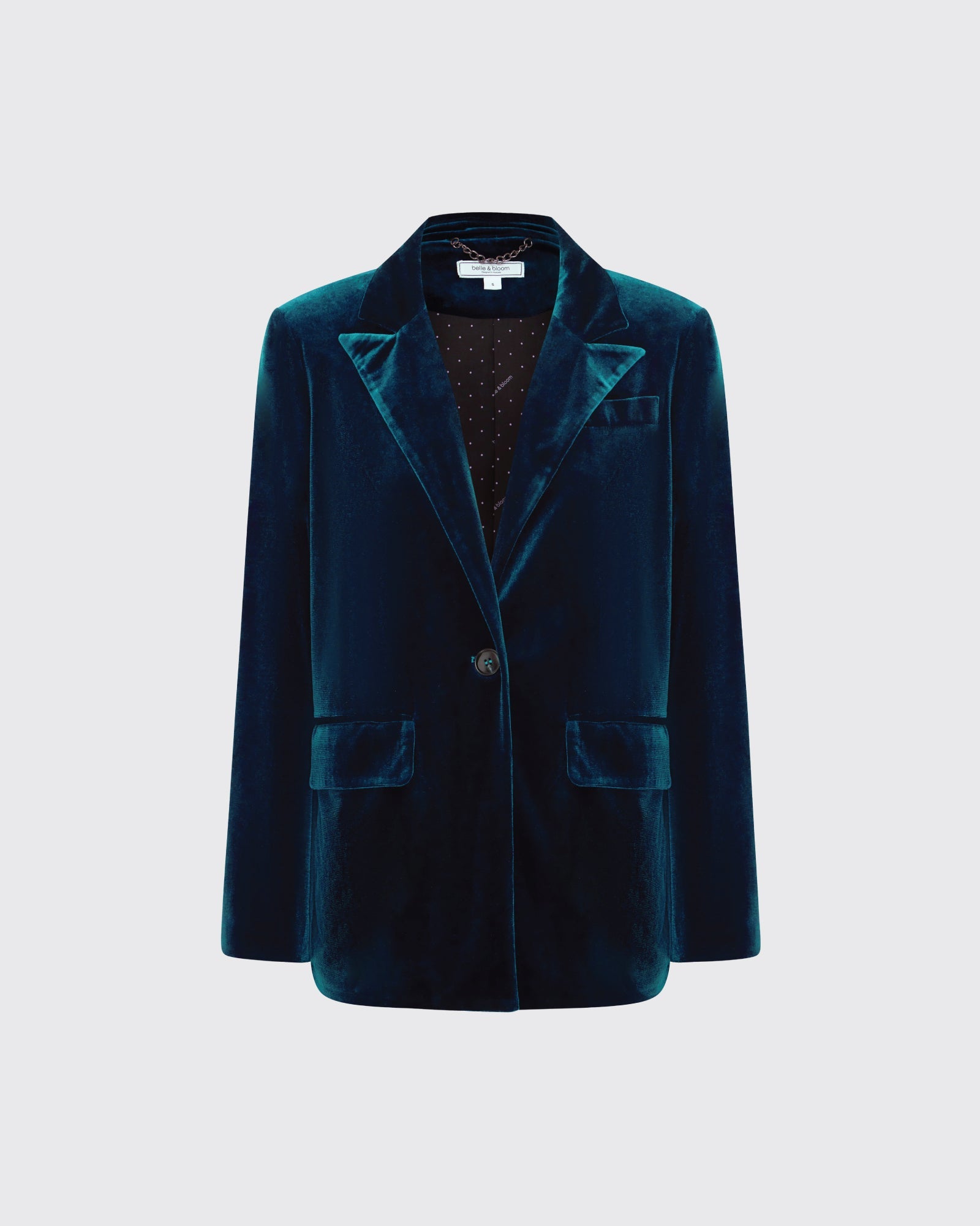 Eternity Velvet Blazer | Women | Dark Teal