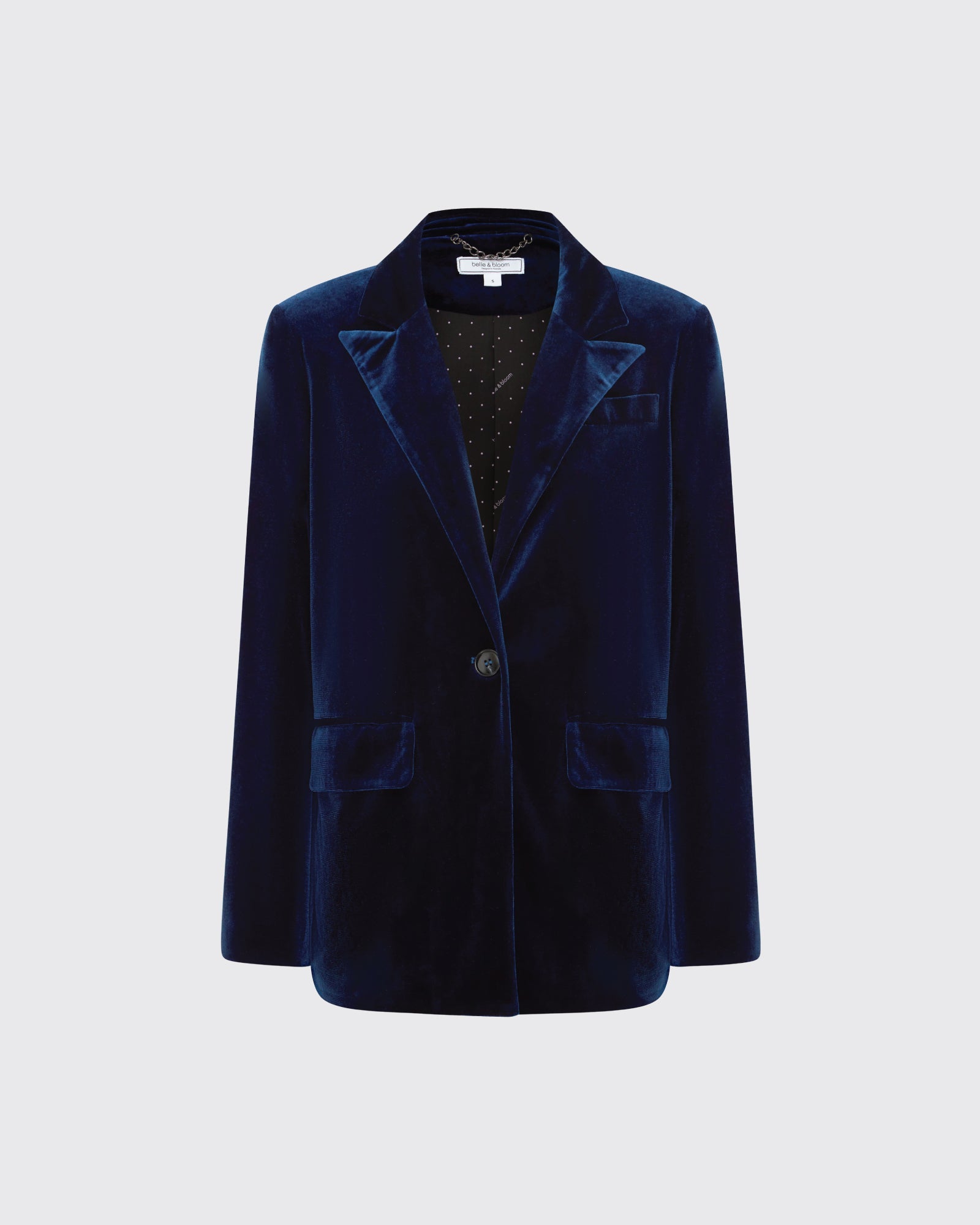 Eternity Velvet Blazer | Women | Royal Blue