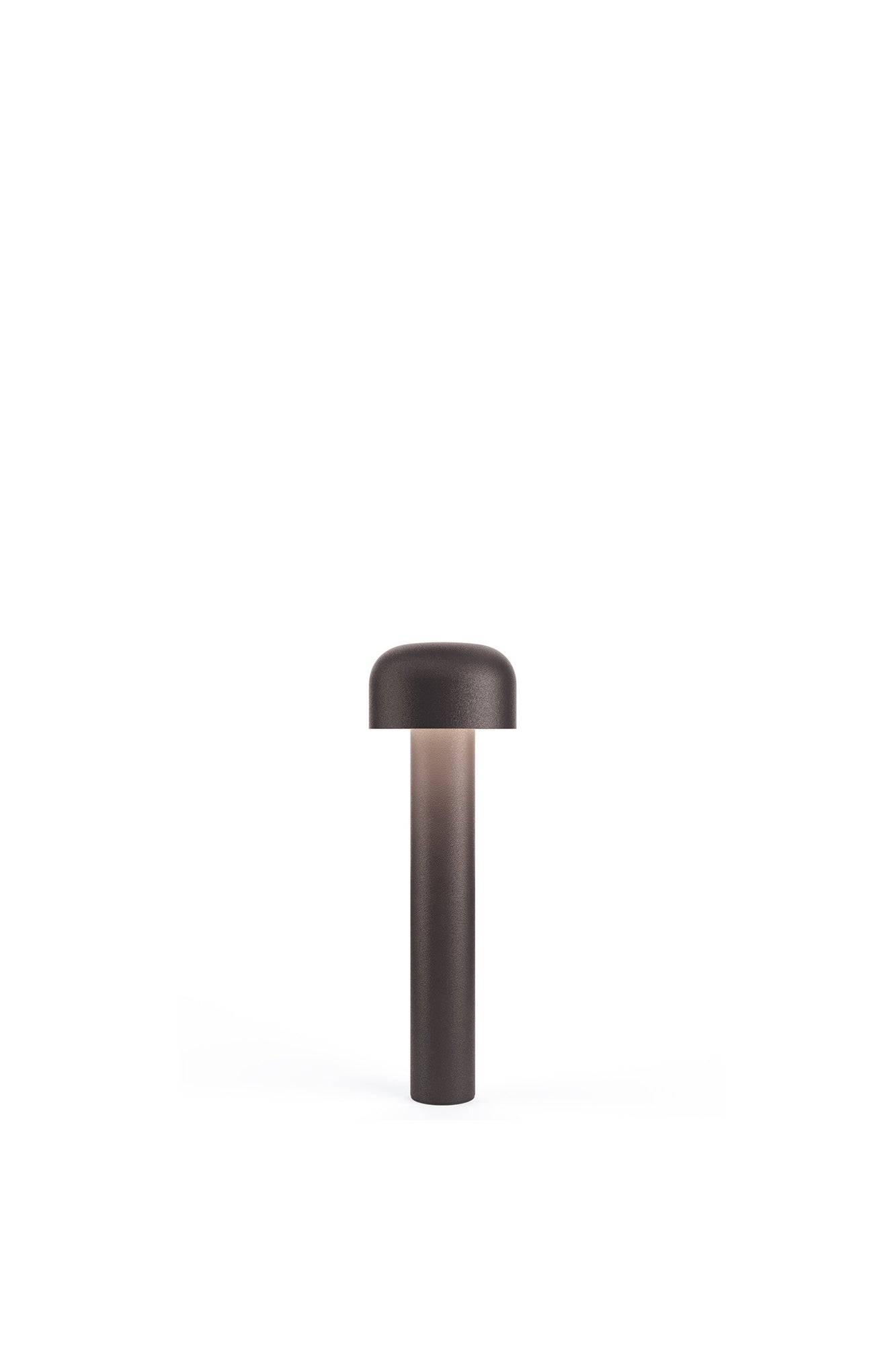 Bellhop Outdoor Bollard H14.9" 2700K | Deep Brown