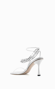 Trinket 90 Heel | White
