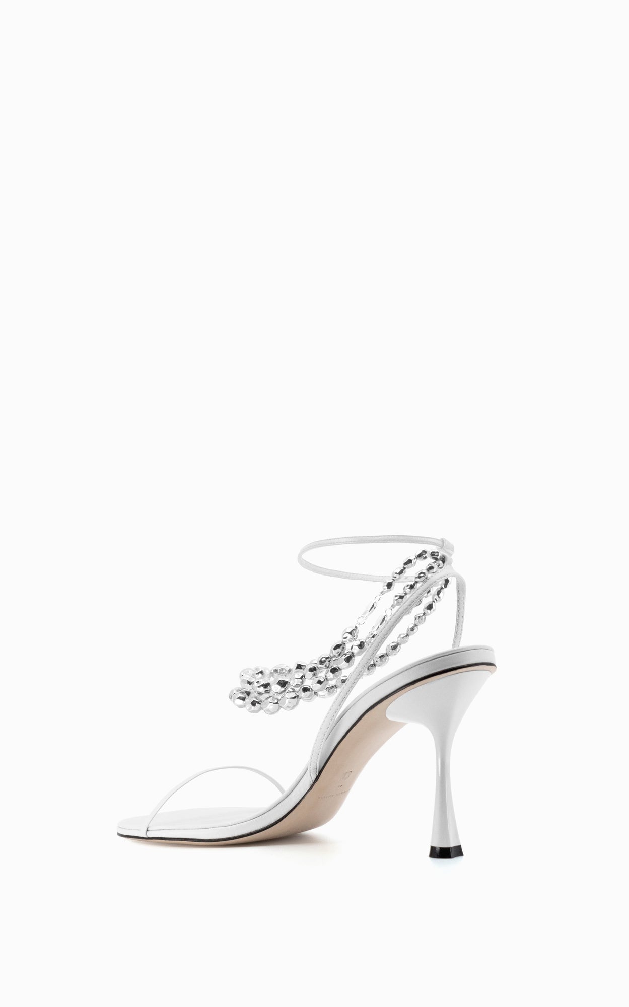 Trinket 90 Heel | White