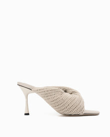 Croissant Crochet 90 Heel | Stone