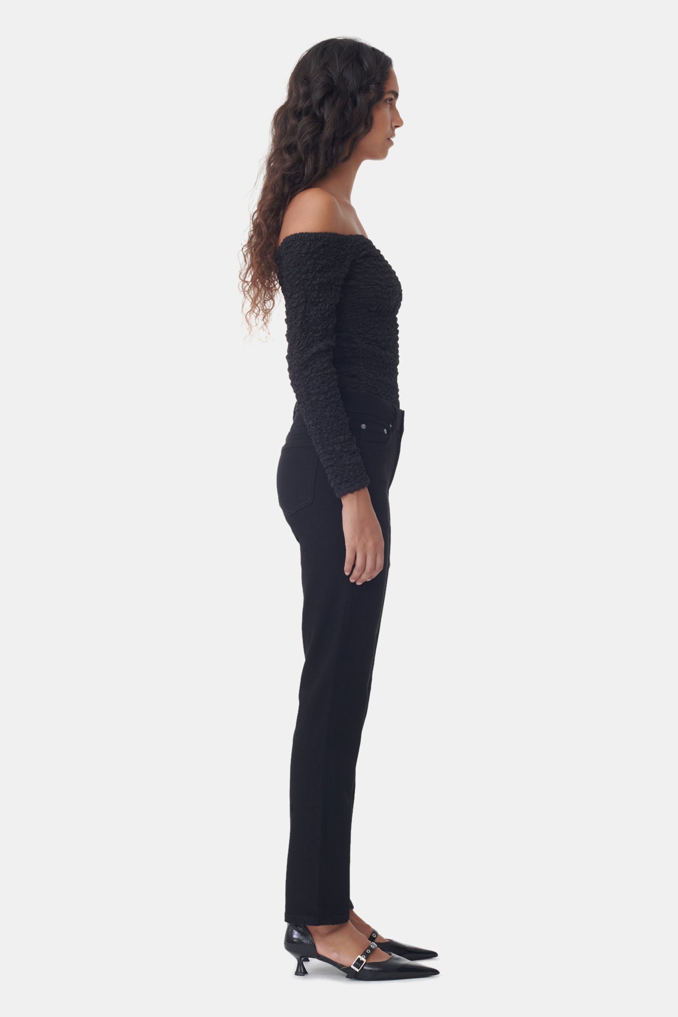 Stretch Beksi Jeans | Black/Black