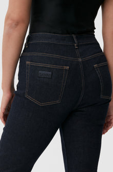 Stretch Cropped Jeans | Indigo