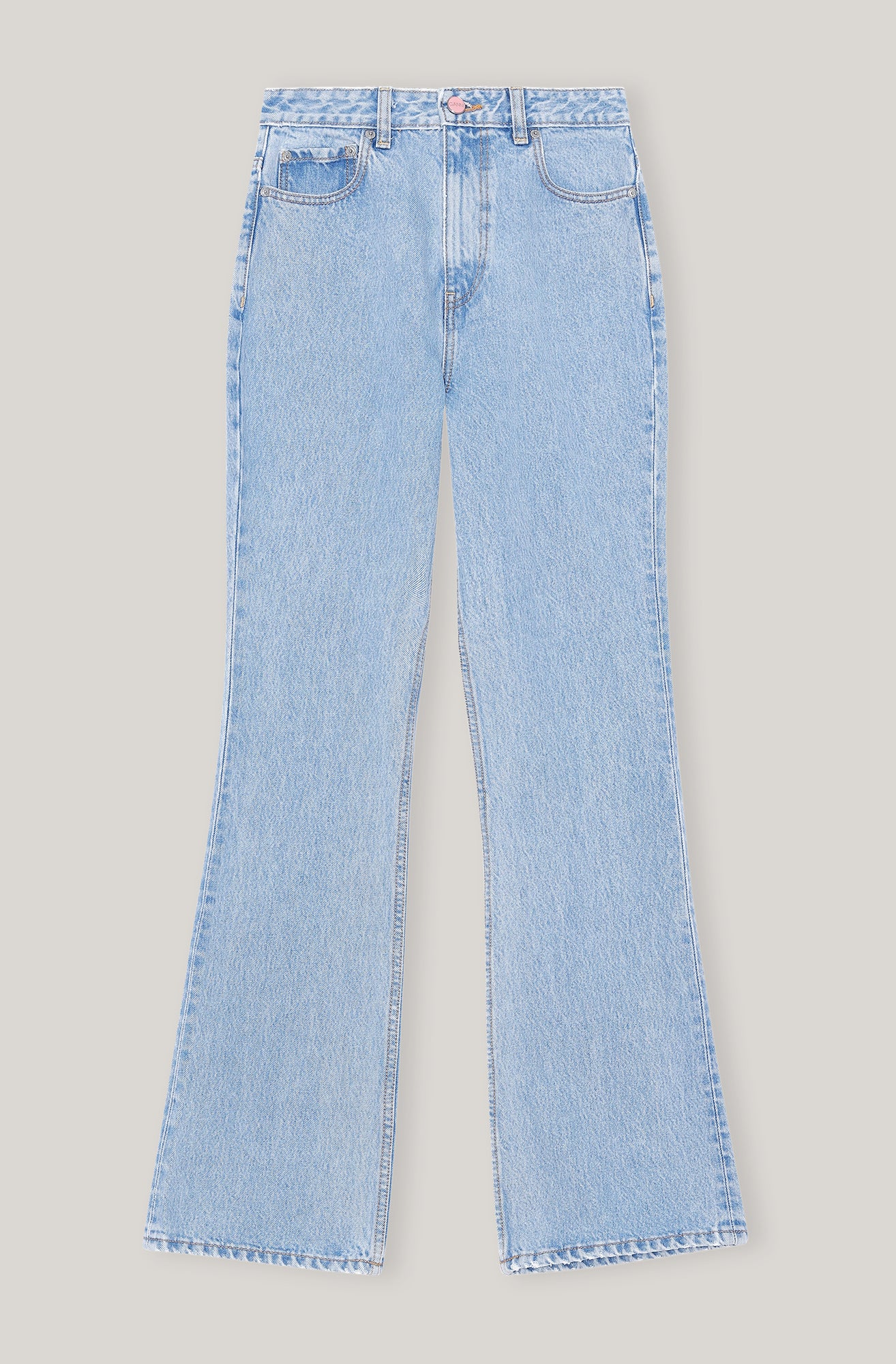 Wash Bootcut Jeans | Light Blue Stone