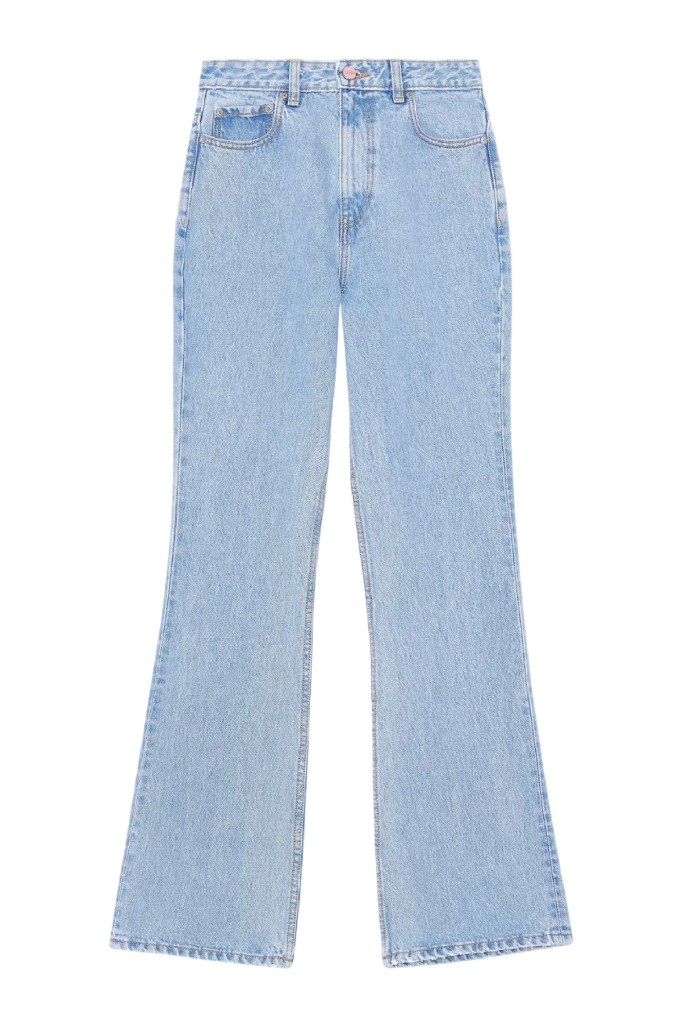 Wash Bootcut Jeans | Light Blue Stone