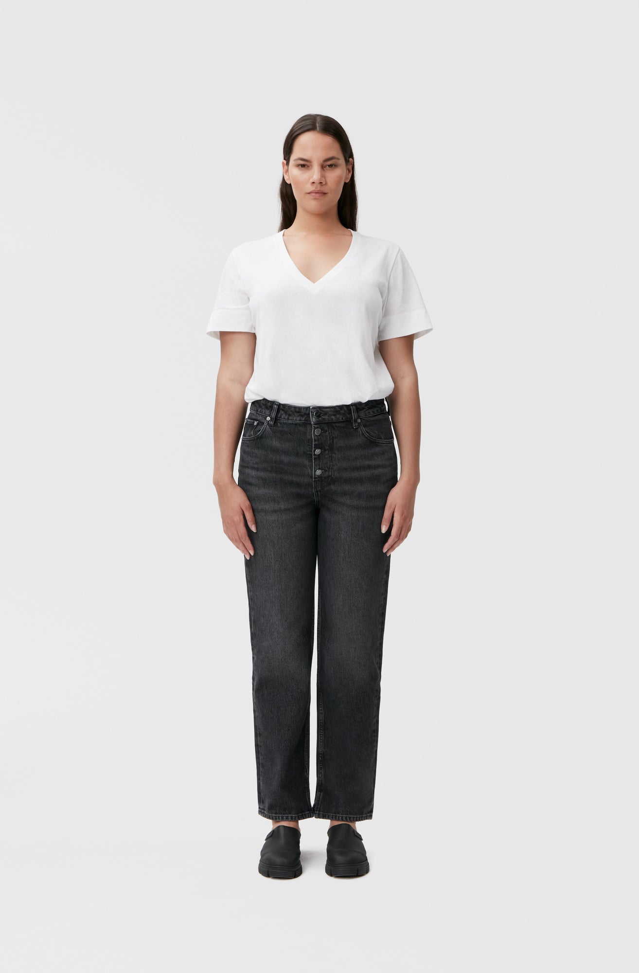 Lovy Jeans | Black/White Vintage