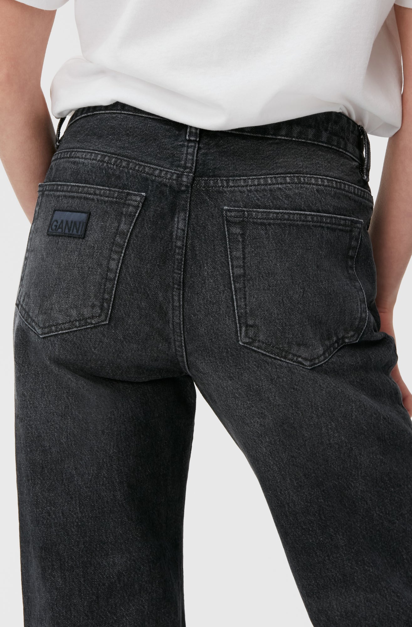 Lovy Jeans | Black/White Vintage