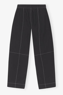 Elasticated Curve Pants | Black