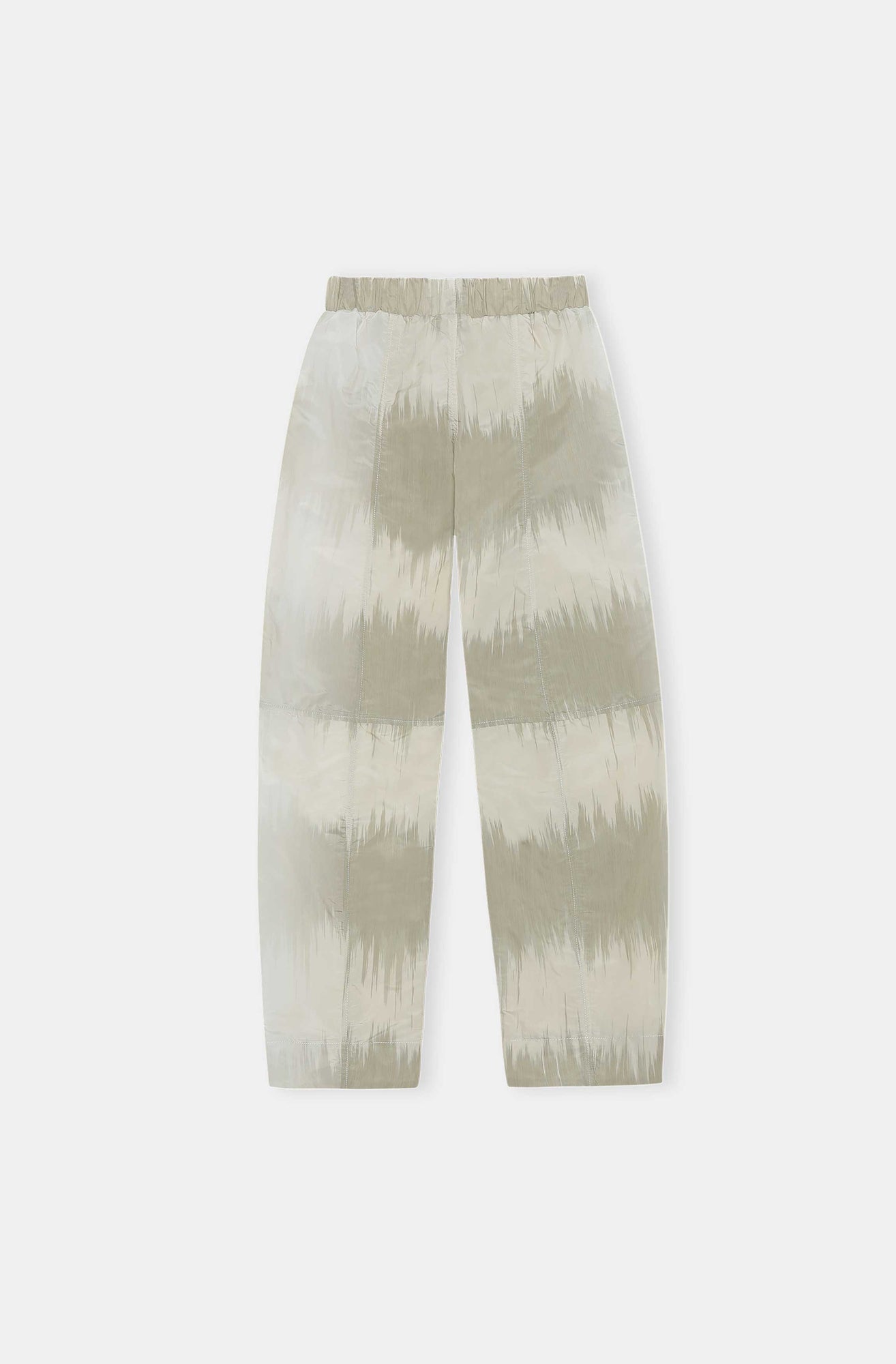 Curved Shell Trousers | Ikat Agate Grey