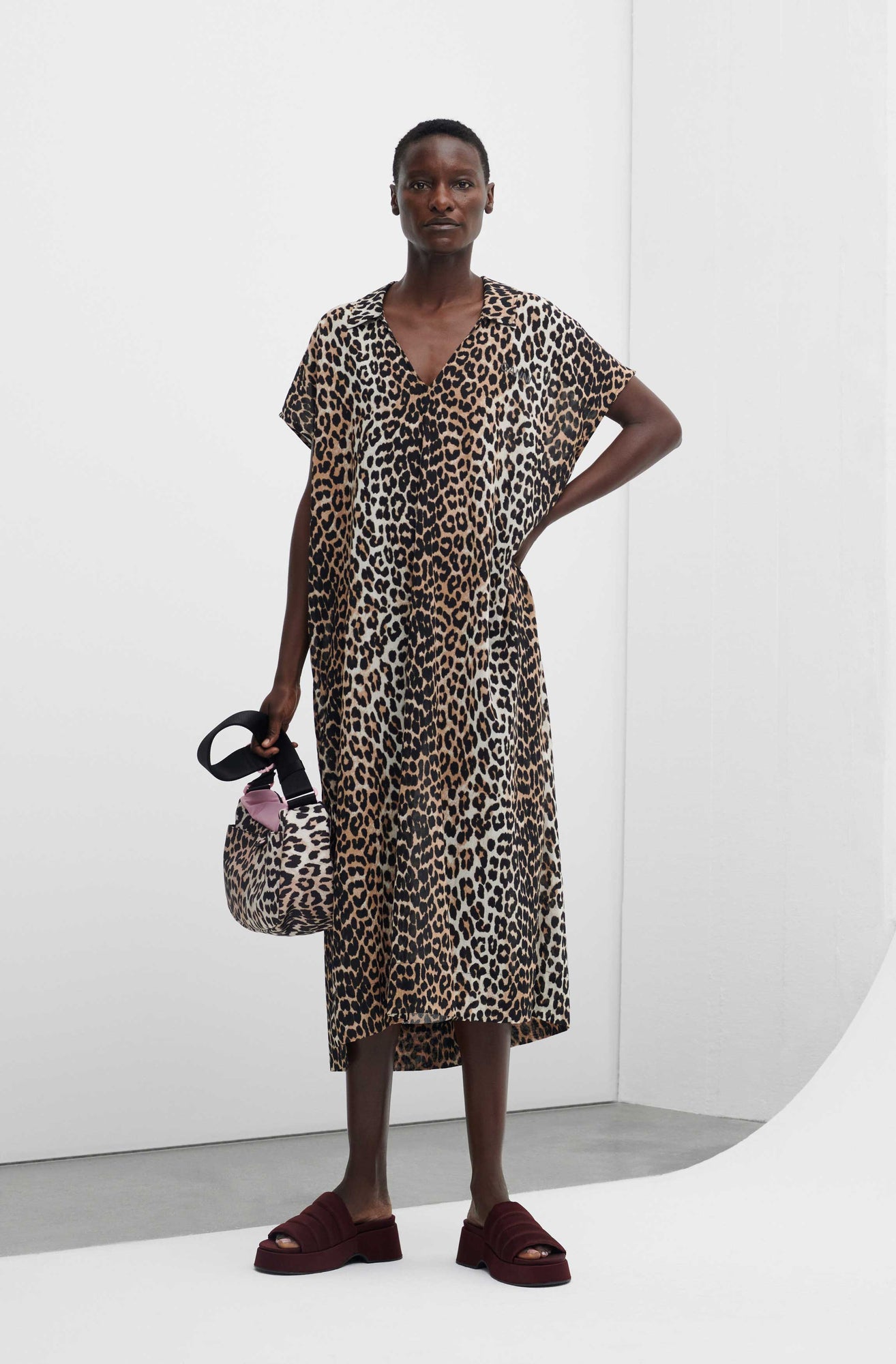 Beach Kaftan | Leopard