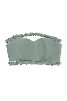 Strapless Crop Top | Green Bay