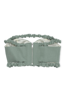 Strapless Crop Top | Green Bay