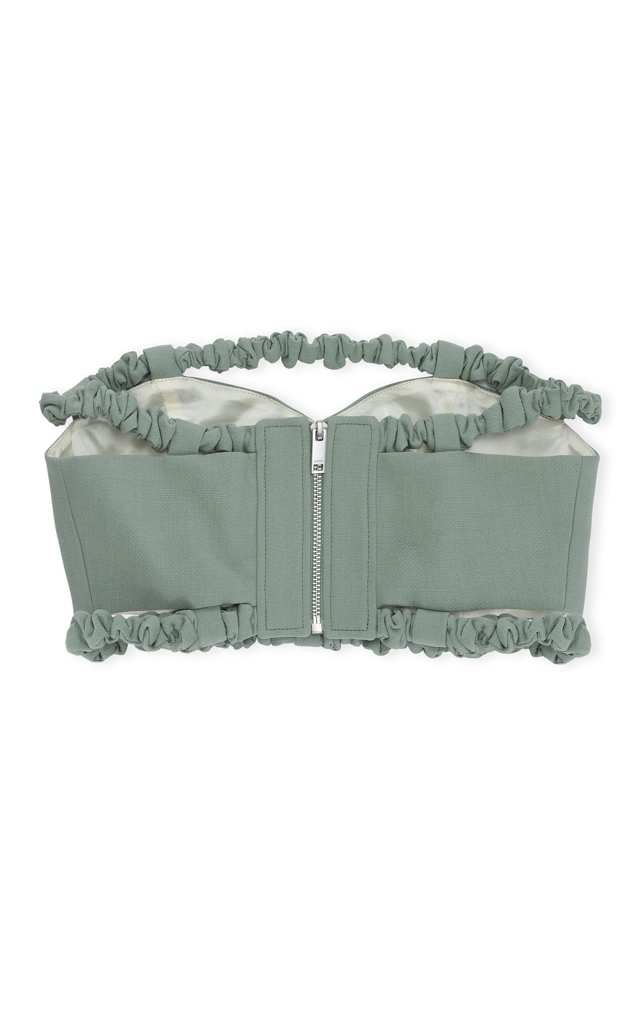 Strapless Crop Top | Green Bay