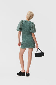 Jacquard Mini Dress | Myrtle