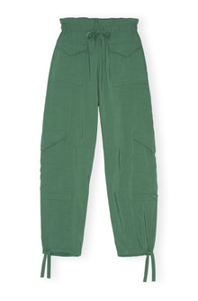 Slub Cargo Trousers | Myrtle