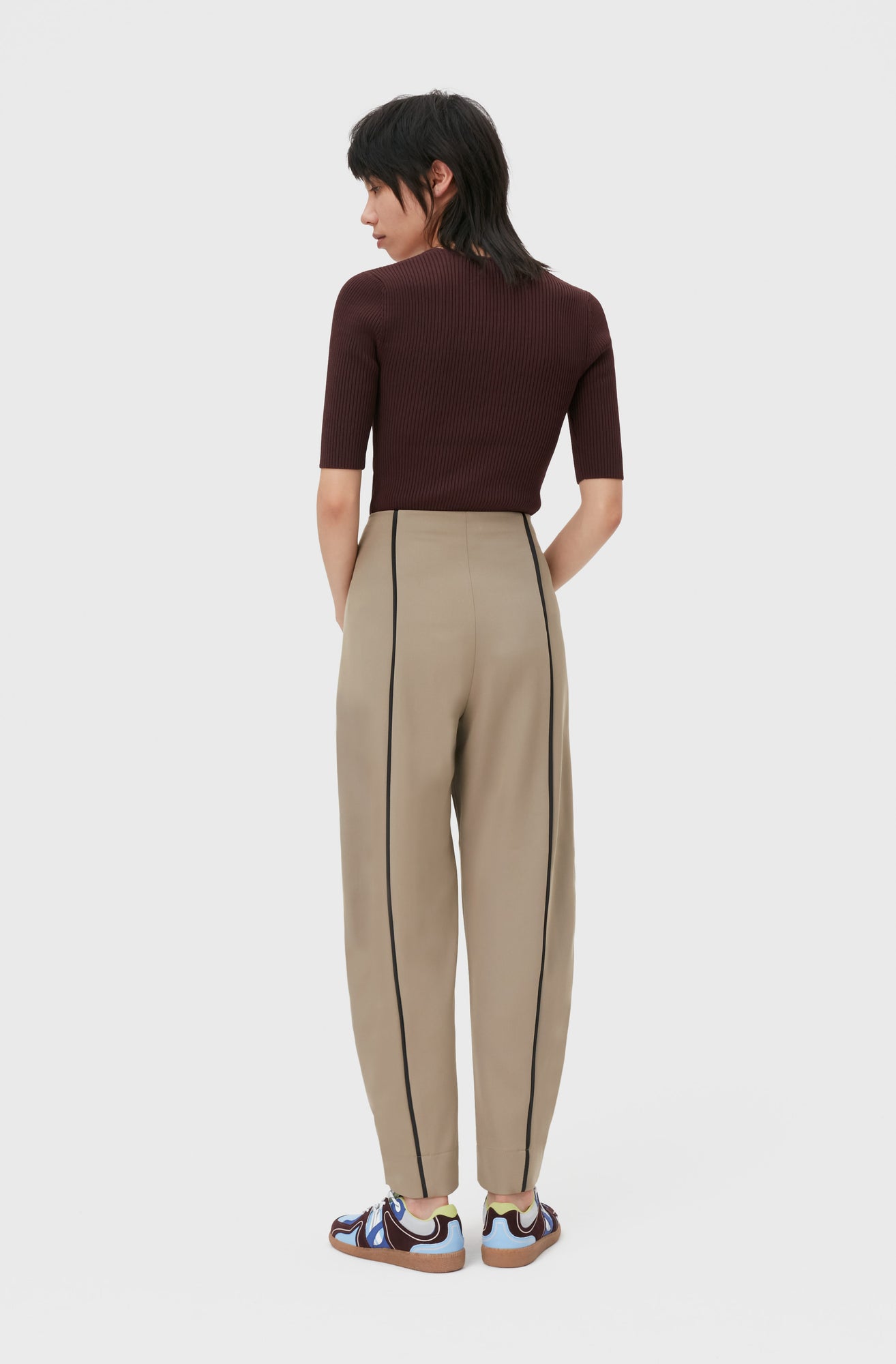 Twill Trousers | Petrified Oak